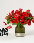 Royal Red Anemones